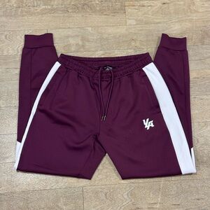 YoungLA Maroon Track Pants Size Large